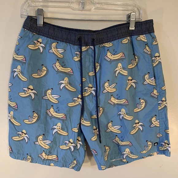 Micros Bananas Swim Trunks Large 7" inseam - Picture 2 of 3